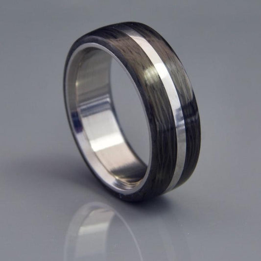 The Titan | Carbon Fiber Titanium Ring