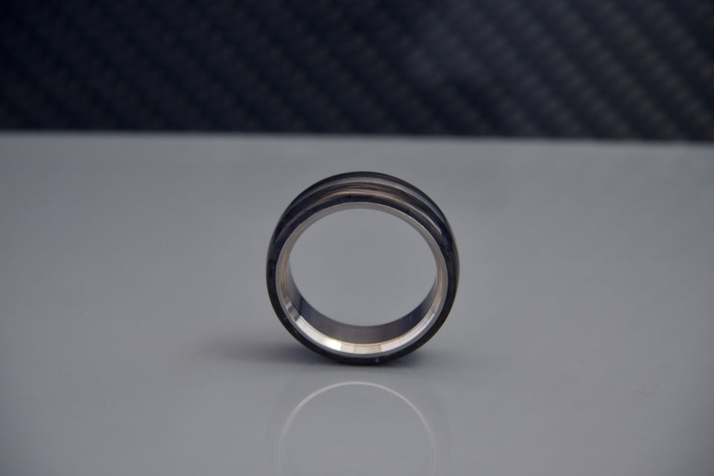 The Titan | Carbon Fiber Titanium Ring