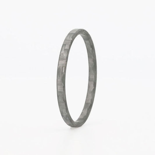 gray stackable ring made from glass fiber