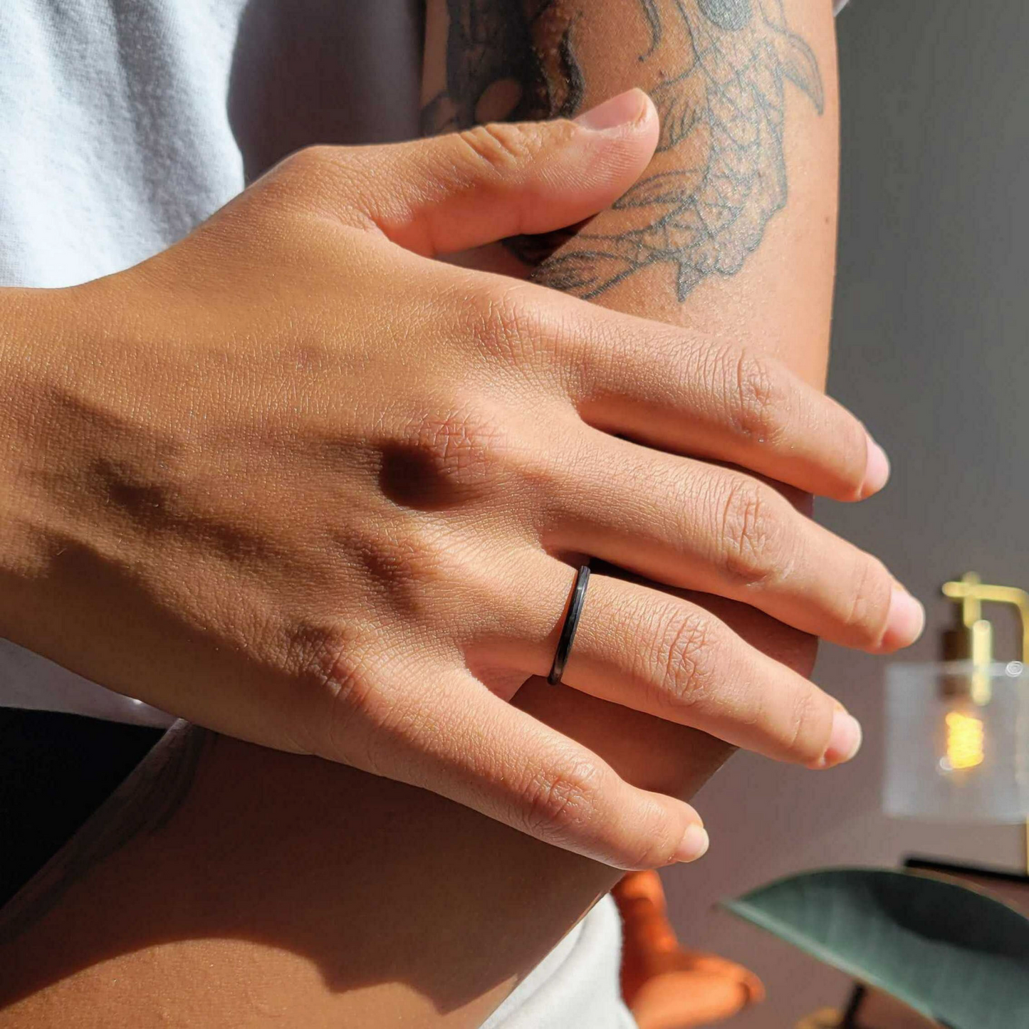 The Racer Stackable Ring